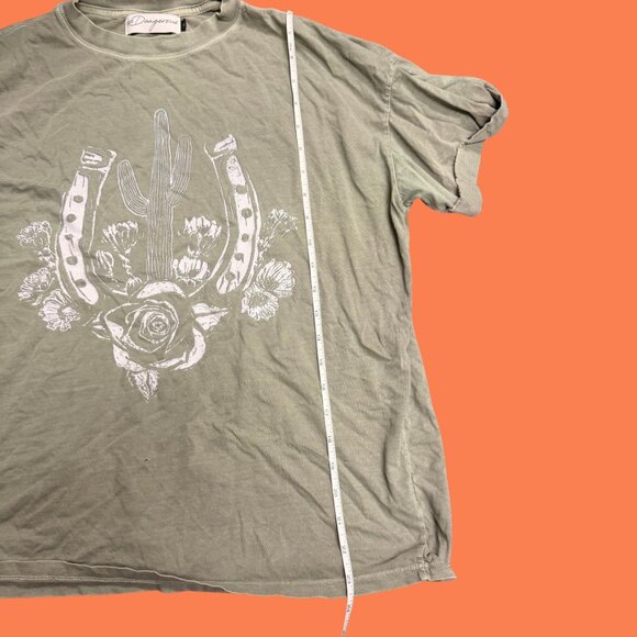 🌵 Girl Dangerous Western Graphic Tee | Size M - Picture 3 of 7